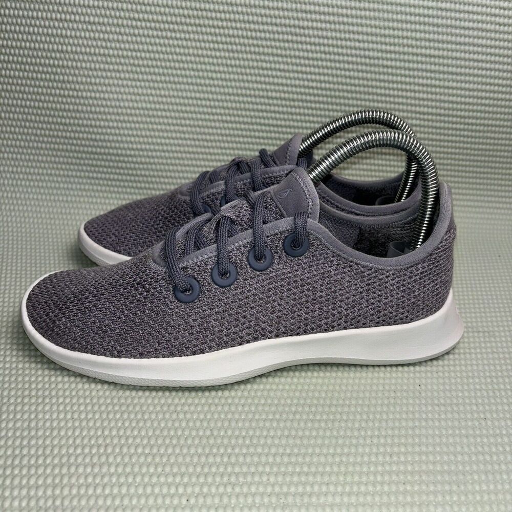 Allbirds Tree Runners Athletic Sneakers Shoes Women’s Size 7 Savana Dust - Picture 3 of 9